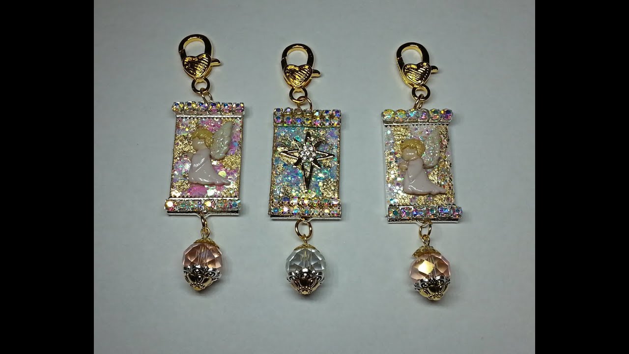 Zipper Pulls and Purse Charms Tutorial and Finished Ones. 