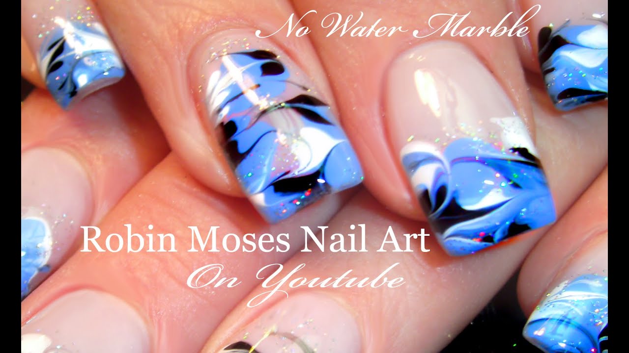 5. No Water Needed: Easy Nail Art Swirls - wide 9