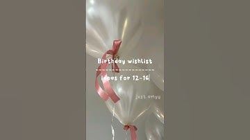 Birthday wishlist ideas🙃🫶🏻 #preppy #aesthetic #fypシ゚viral #birthday #wishlist #ideas
