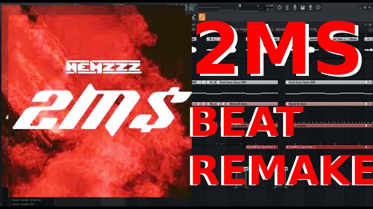 how "2MS" by NEMZZZ was made (beat breakdown) (fl studio 20)