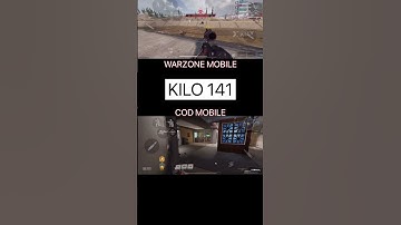 Warzone mobile vs cod mobile kilo 141 #wzm #codmobile #wzmobile #codm #warzonemobile #codmindia