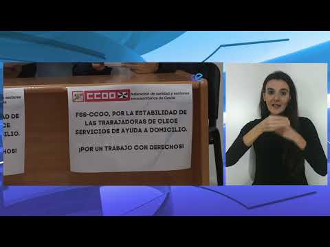 Las trabajadoras de CLECE denuncian su situación