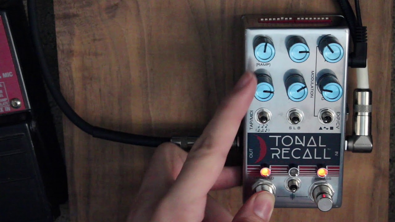 NPD: Chase Bliss Tonal Recall - 今のところ、いくつかサウンドを