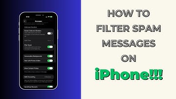 iOS 26: How to Filter Spam Messages on iPhone