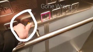 PRESSING THE ALARM BUTTON (GONE WRONG) - OTIS (mod.) Traction Lift in Kampen