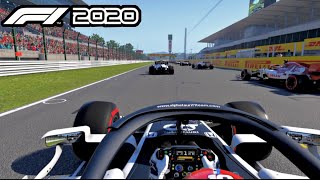 F1 2020 Gameplay - Alpha Tauri at Suzuka (25% Race + Formation Lap)