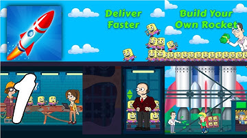 Idle Rocket Tycoon: Space Factory Gameplay Walkthrough #1 (Android, IOS)