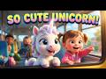 Unicorn on the Bus 🦄🚌🌈 | Magical Kids Song for Toddlers & Preschoolers 🎵✨