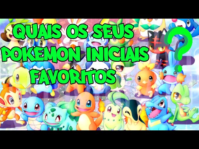 RANQUEANDO TODOS POKÉMON INICIAIS DE ÁGUA DO MAIS BONITO AO MAIS FEIO!! Do  Squirtle até Quaxly 