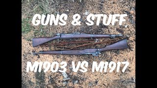 M1903 & M1917 comparison | Range day