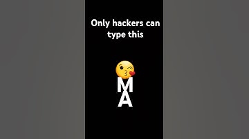 #only hackers can type this #new video on every week