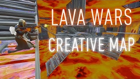 Lava Wars Map In Fortnite Creative! (Season 9 Turtle Wars)