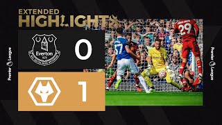 WHAT A SA-VE! Everton 0-1 Wolves | Extended Highlights