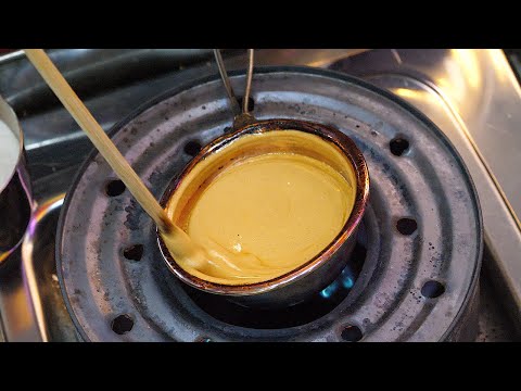 달고나 만들기 달인 / Korean sugar candy (dalgona) - korean street food