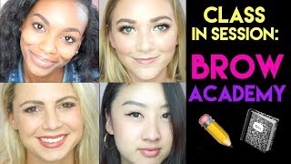 brow academy eyebrow tutorial | tarte talk