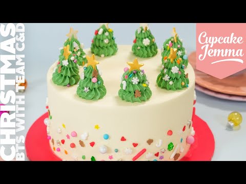  Cake Decorating with Team CD - Christmas Edition  Cupcake Jemma