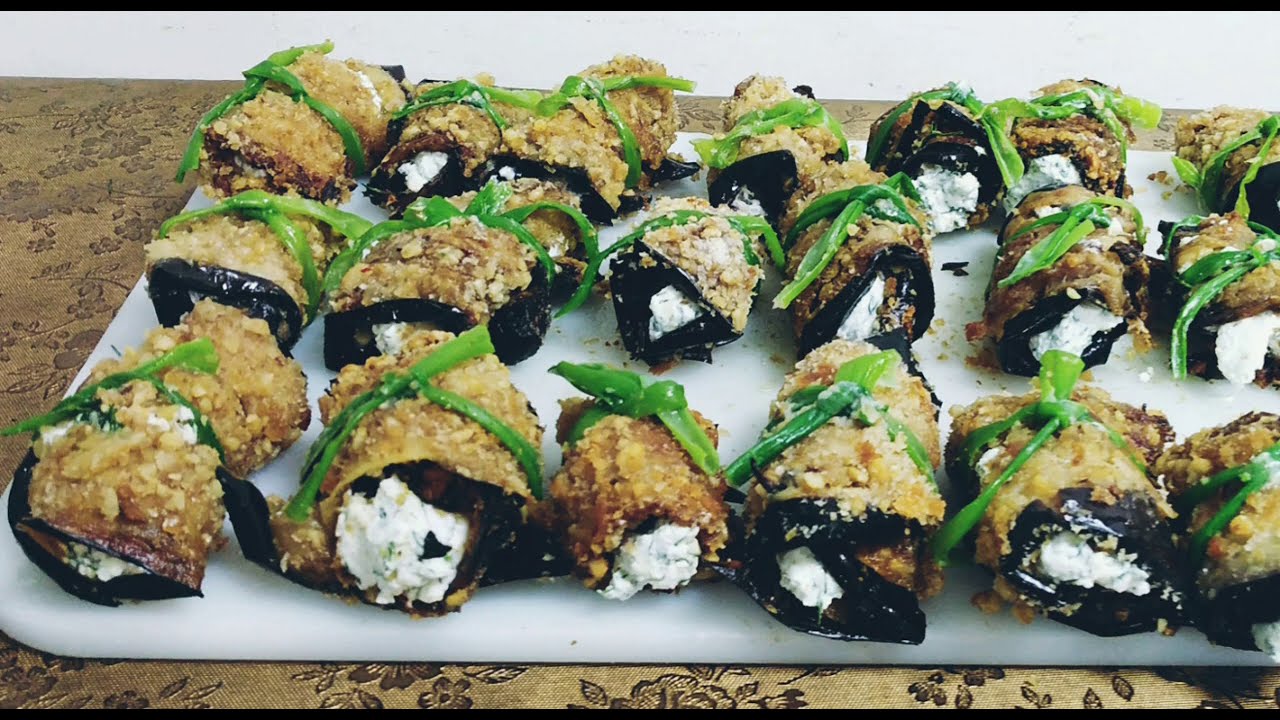 በርደጃን ሮል ( እስታፍ በርደጃን የአረብ አገር ምግብ