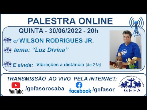 Assista: Palestra Online - c/ WILSON RODRIGUES JR. (30/06/2022)