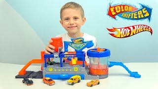 Автомойка Хот Вилс И Машинки Которые Меняют Свои Цвета В Воде!! Hot Wheels Color Shifters!