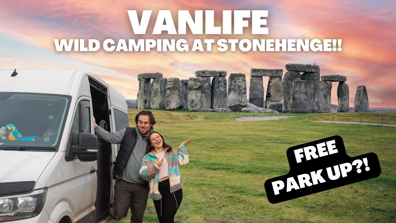 we slept next to Stonehenge.. wild camping for FREE at Britain's most