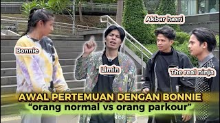 INILAH YANG TERJADI KETIKA BONNIE DAN AKBAR HASRI KETEMU DENGAN TEAM PARKOUR