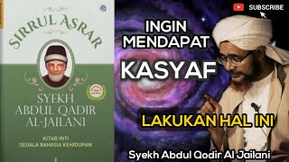 inilah rahasia mendapat kasyaf dari allah .Dr KH Ahmad Sukris Sarmadi