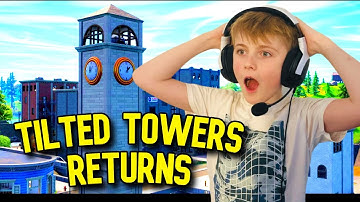 TILTED TOWERS RETURNS!!! (FORTNITE CHAPTER 3)