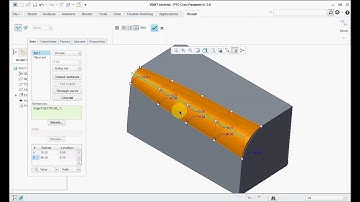 HOW TO CREATE ROUNDS FEATURE IN CREO