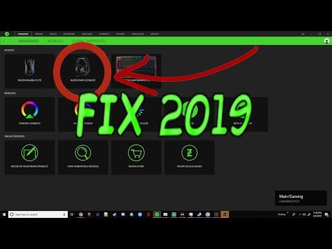 Razer headset or device  not showing up in synapse 3.0 FIX!!!!(2023)