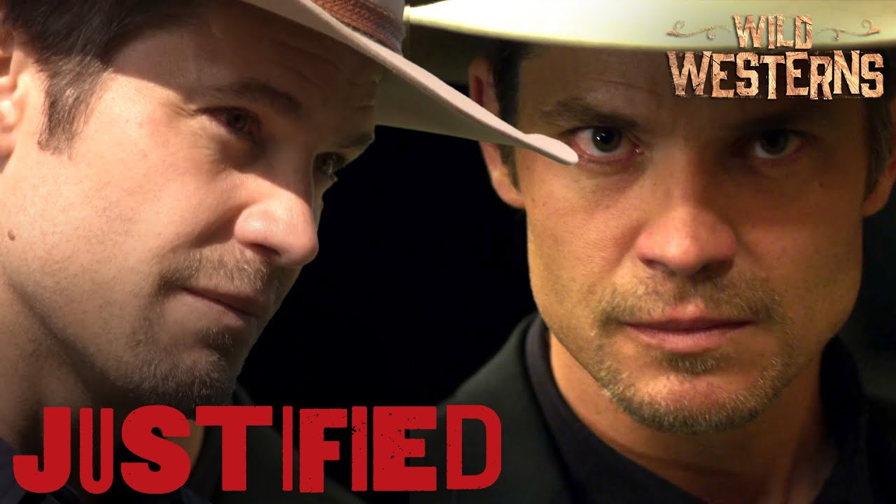 Justified | Raylan Teaches A Criminal About Quickdraws (ft. Timothy Olyphant) | Wild Westerns