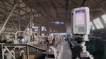 Laser scanning - Production plant