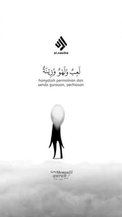 surah al hadid ayat 20 (Dunia hanya tempat sementara)