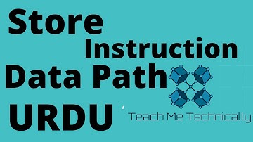 23- Store Instruction Datapath MIPS Architecture in Hindi | Datapath of Store Instruction MIPS