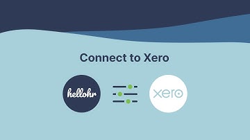 How to connect your hellohr account to the Xero accounting software