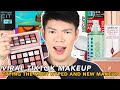 TRYING VIRAL MAKEUP TIKTOK MADE ME BUY! MILK MAKEUP PRIMER, CHARLOTTE TILBURY SETTING SPRAY &amp; MORE!