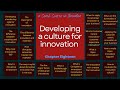 Developing a culture for innovation | crash course on innovation part 18