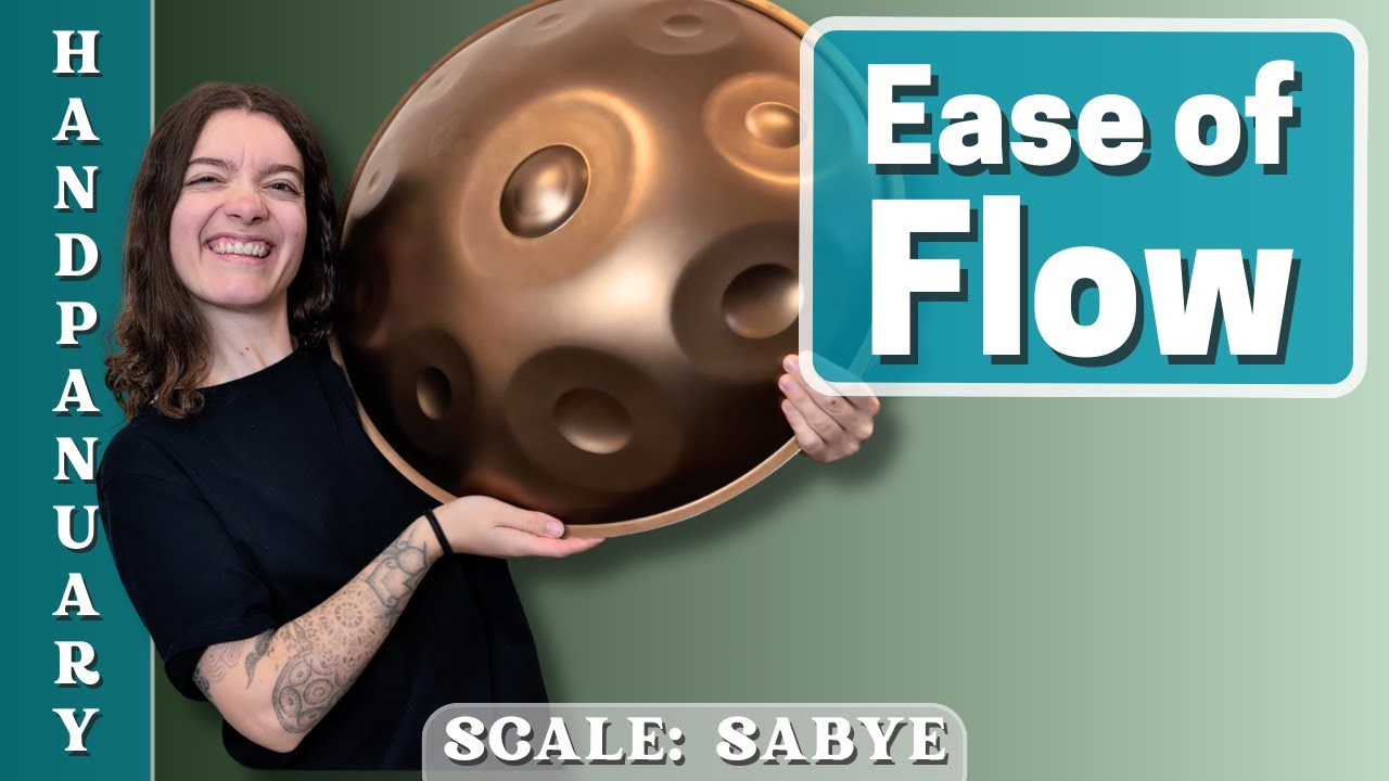 Ease of Flow  | Handpan Tutorial | Handpanuary 5