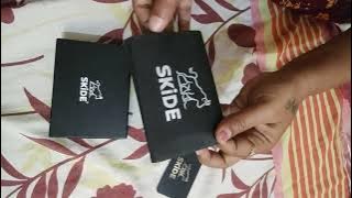 Skide Wallet Unboxing