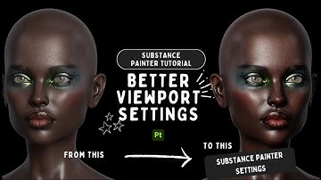 Better Viewport Settings in Substance Painter #workflow