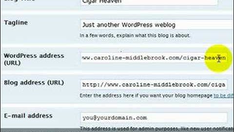 WordPress 2.6 Basic Administration