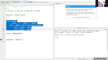 CS 250 Dr Bsoul Single LinedList Part Two