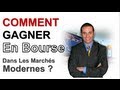 Formation en ligne bourse  comment gagner en bourse dans les marchs modernes par thami kabbaj