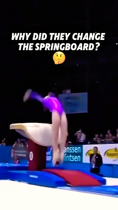 Anyone Else Glad They Changed It?🙁💔 #gymnastics #vault #sad