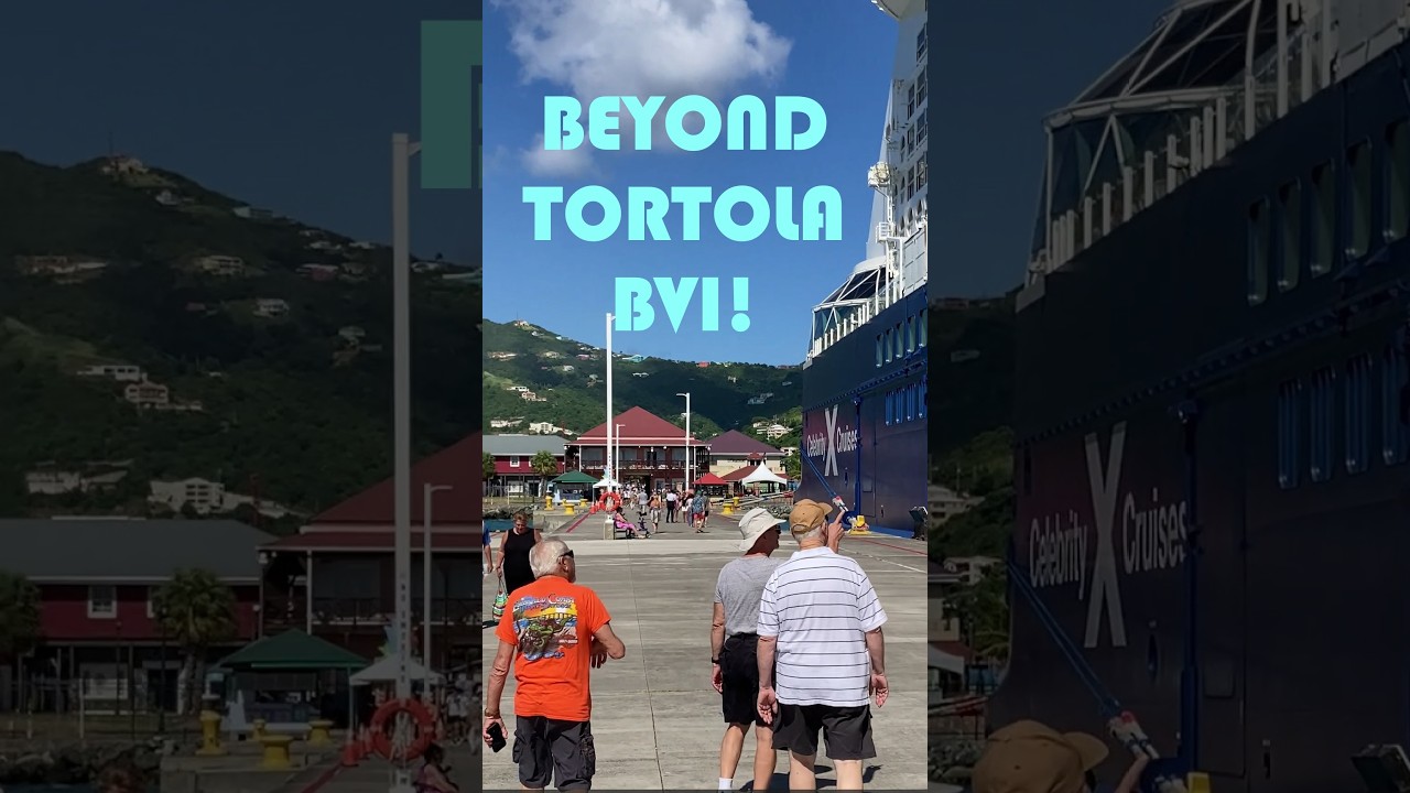 Celebrity Beyond Port Day Tortola BVI | Cane Garden Bay Beach & Taxi Guide 🌴🛳️#cruise #cruiseship