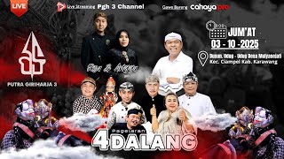 🔴LIVE WAYANG GOLEK 4DALANG   KDM, OHANG & CEU POPON - MULYASEJATI, KAB. KARAWANG #dadansunandar
