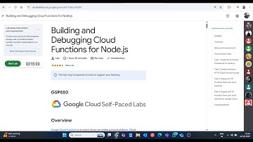 [NIEUW 2025] Cloudfuncties bouwen en debuggen voor Node.js || Bijgewerkte laboplossing || Arcade ...