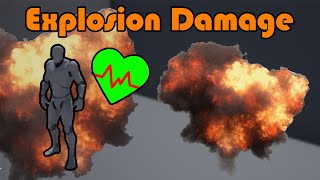 How To Make An Explosion Which Damages The Player - Unreal Engine 4 Tutorial