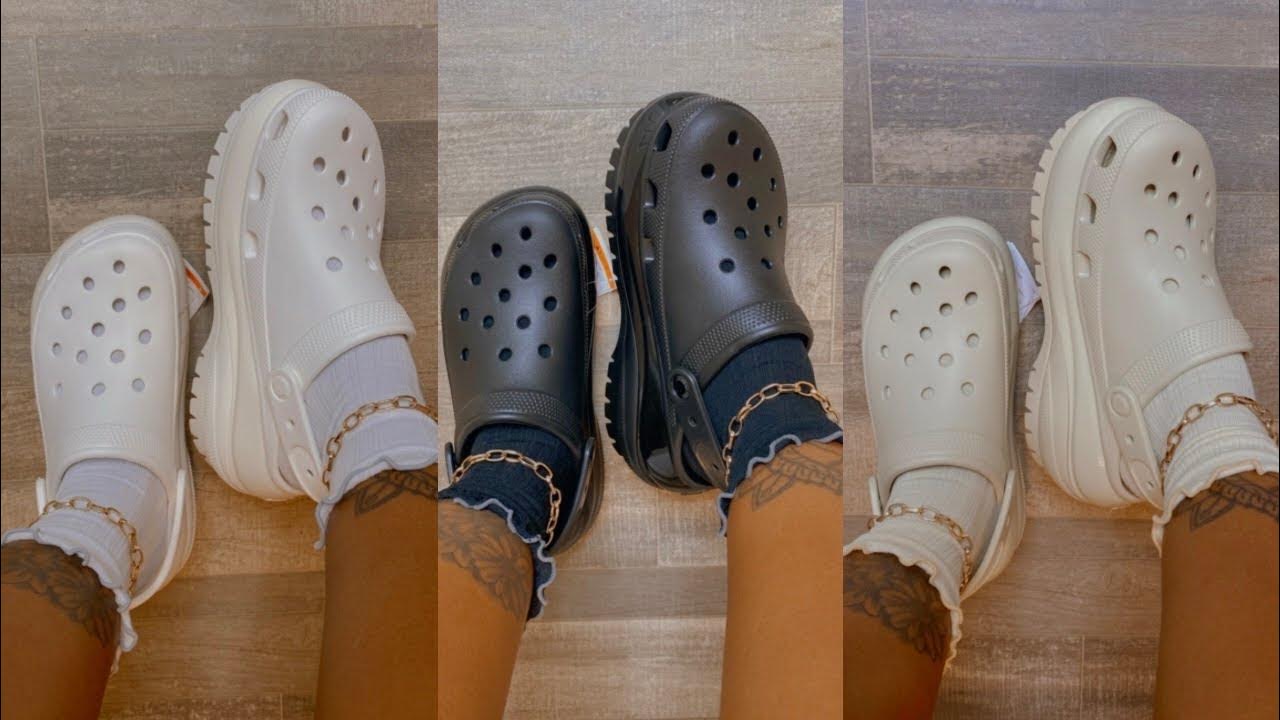 CROCS MEGA CRUSH CLOG UNBOXING REVIEW & TRY ON HAUL | VERY DETAILED FT ...