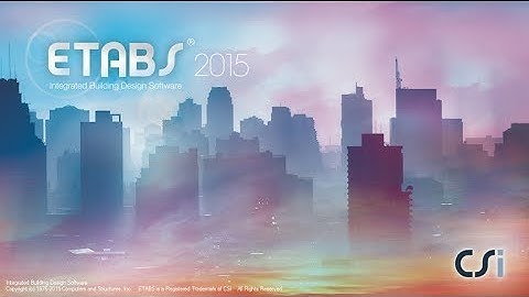 How to get BOQ or Material Take Off from ETABS 2015