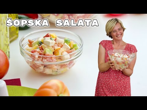 ŠOPSKA SALATA - recept za šopsku salatu sa kojim nećete pogriješiti! • ReciPeci Sandre Gašparić